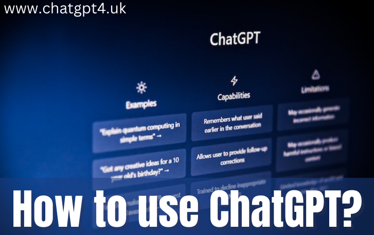 How to use ChatGPT?
